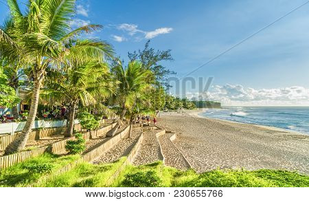 Boucan Canot Beach At Reunion Island, Africa