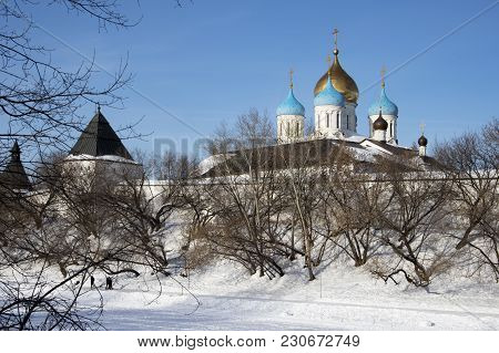 Spaso-preobrazhensky Cathedral In Novospassky Monastery