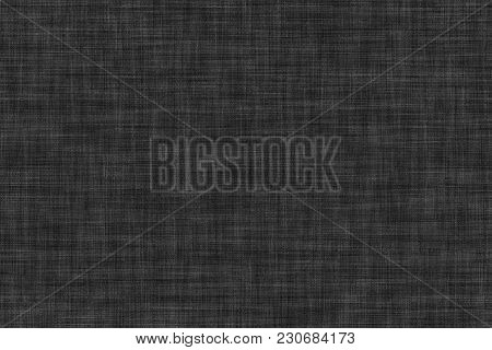 Fabric Surface For Book Cover, Linen Design Element, Texture Grunge Neutral Gray Color Painted.
