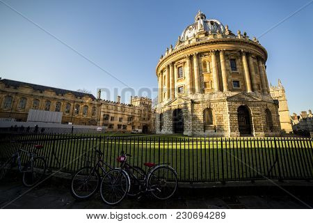 Radcliffe Camera Is A Building Of Oxford University, England, Designed By James Gibbs In Neo-classic
