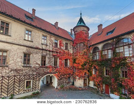 Hruba Skala Castle in Bohemia paradise - Czech republic - travel and architecture background