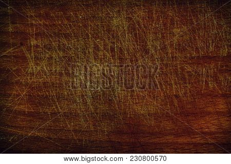 Tawny Port Painted Close-up Vintage Empty Cutting Board, Food Background Concept, Wooden Textured Su