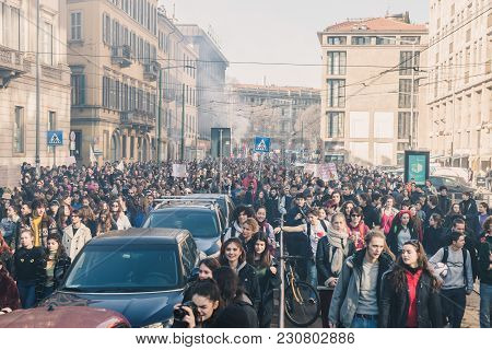 Students Celebrating The International Wome's Day