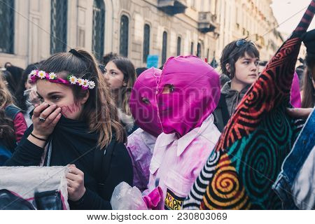 Students Celebrating The International Wome's Day