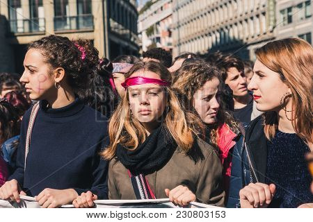 Students Celebrating The International Wome's Day