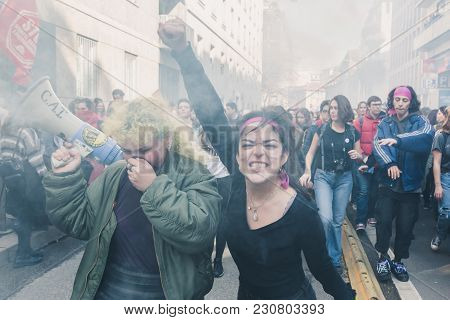 Students Celebrating The International Wome's Day