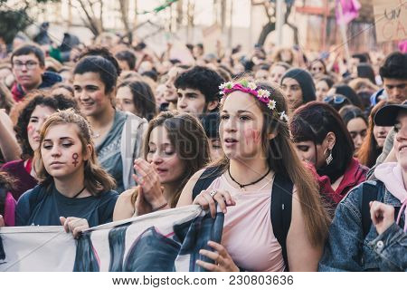 Students Celebrating The International Wome's Day