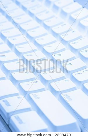 Närbild tangentbord