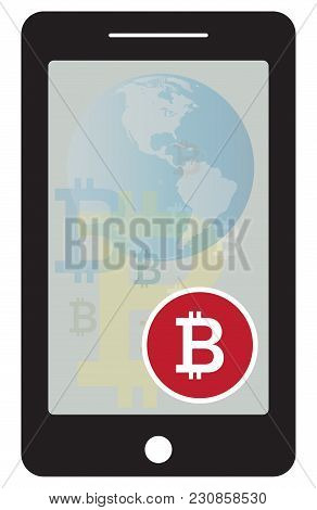 Bitcoin Digital Money Business Concept