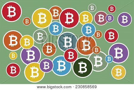 Bitcoin Digital Money Business Concept