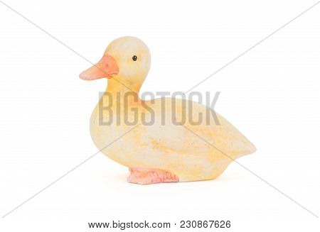 Small Statue Of A Duckling