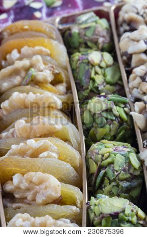 Assorted Turkish Delights (sugar Coated Soft Candy)