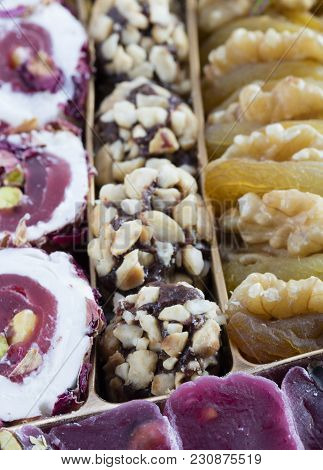 Assorted Turkish Delights (sugar Coated Soft Candy)