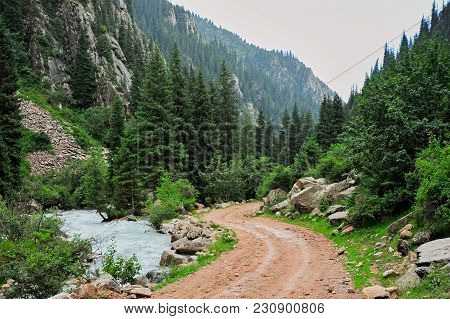 Views Of Grigorievsky Gorge.
Grigorievskoe Gorge Is Considered One Of The Most Famous Sights Of Lake