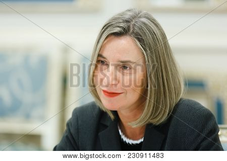 Federica Mogherini In Ukraine