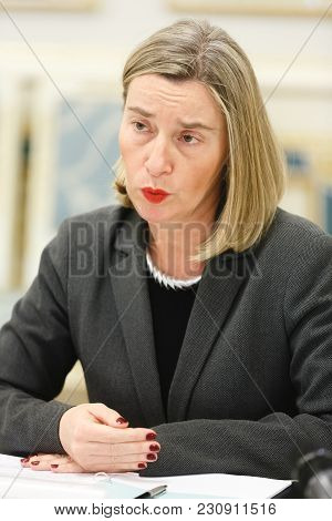 Federica Mogherini In Ukraine