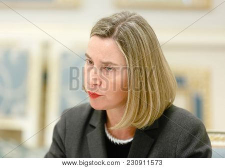 Federica Mogherini In Ukraine