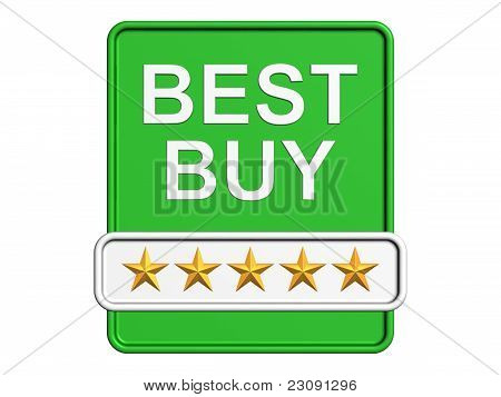 百思买。在白色背景上孤立