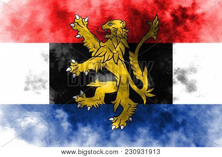 Benelux Grunge Flag,  Politico-economic Union Of  Belgium, Netherlands, Luxembourg