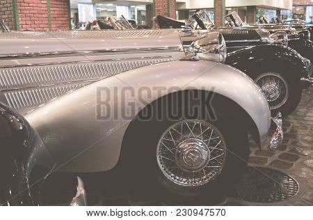 Moscow, Russia - January 6, 2018: Vadim Zadorozhny Technology Museum, Interior Of Museum And Exhibit