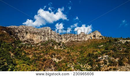 Amazing Scenery Of Amalfi Coast - Salerno Province, Campania Region, Italy, Europe