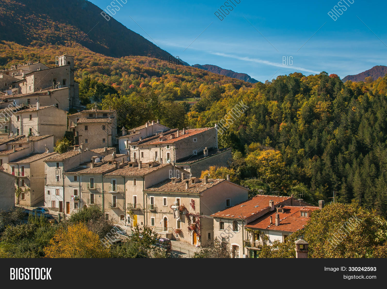 Civitella Alfedena Image Photo Free Trial Bigstock