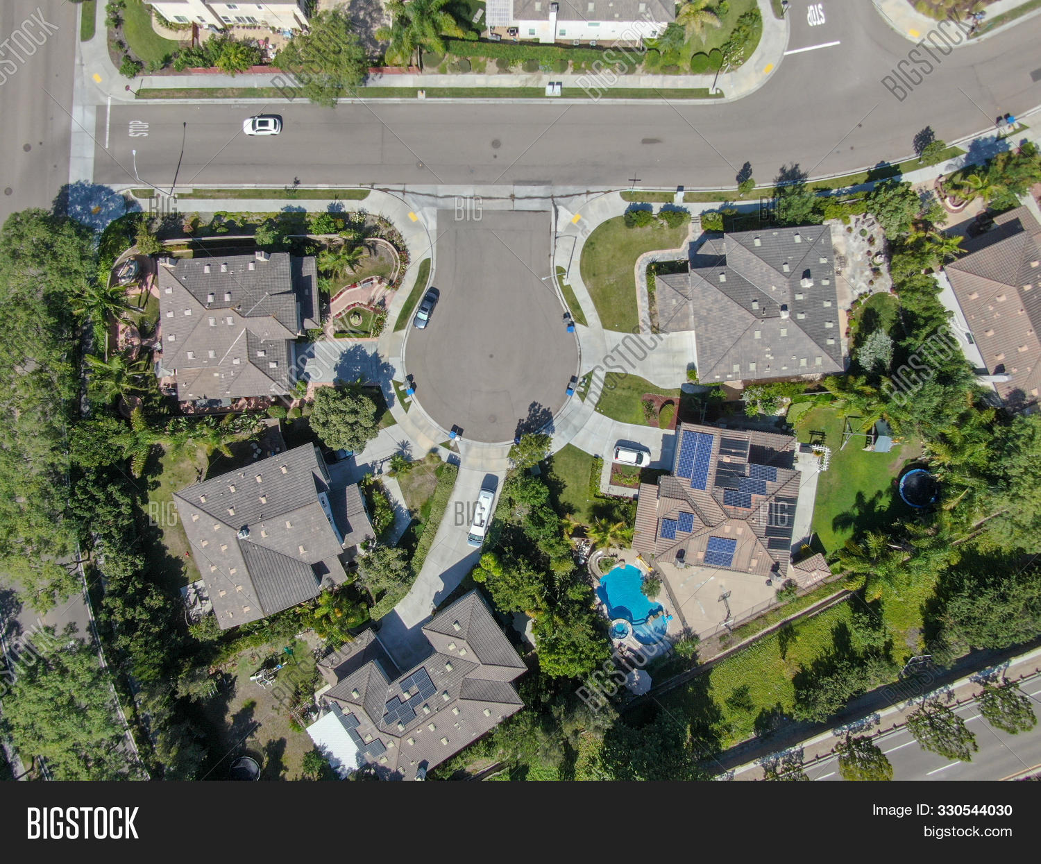 Aerial Top View Image & Photo (Free Trial) | Bigstock
