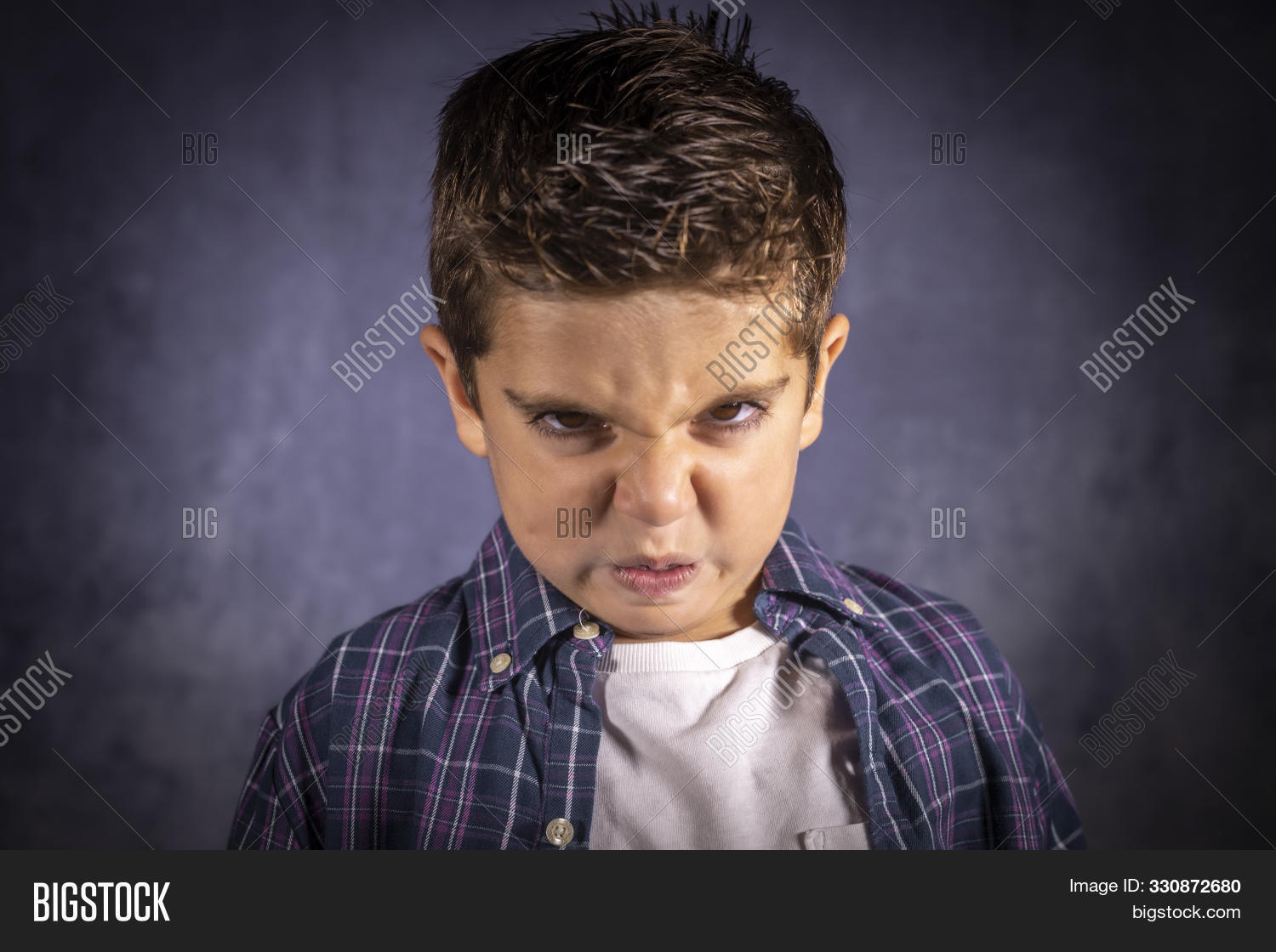 Angry Child. Little Image & Photo (Free Trial) | Bigstock