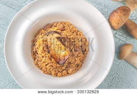 Risotto With Porcini Mushrooms