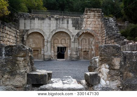 Cave Of The Coffins In Beit Shearim In Israel