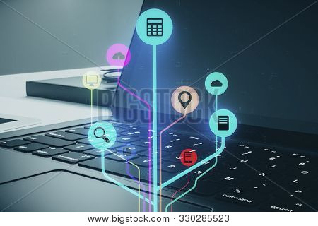 Social Media And Communication Concept