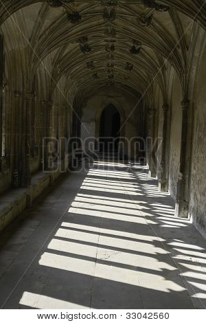Cloisters of LaCock Abbey, LaCock, England