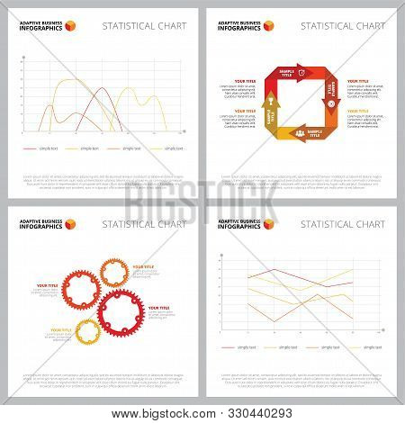 Creative Infographic Set For Performance, Efficiency Concept. Can Be Used For Business Project, Annu