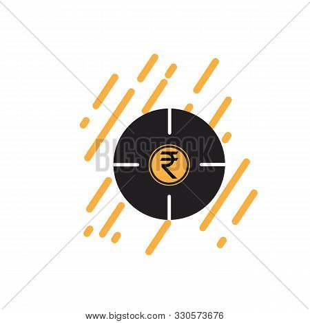 Indian Rupee Icon. Indian Rupee Sign Vector