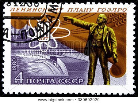 10.24.2019 Divnoe Stavropol Territory Russia Postage Stamp Ussr 1980 60 Years To The Lenin Plan Goel