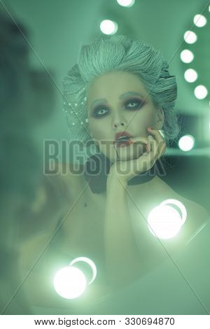 Halloween Makeup Style, Bride Of Dracula Image