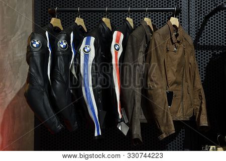Nonthaburi,thailand - Dec 2, 2018: Bmw Motorrad Jackets Are Professional Jacket For Rider. New Off-r