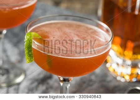 Homemade Cognac Japanese Cocktail