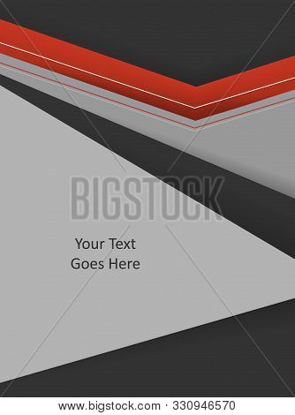 Bright Vector Modern Design Template. Annual Report Elements For Your Work. Colorful Layout, Magazin