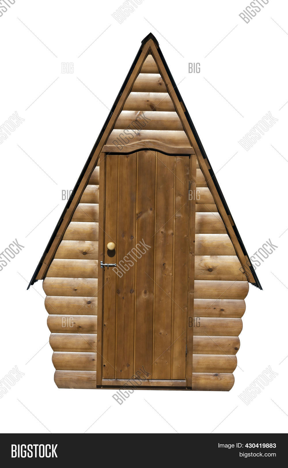 Wooden Country Toilet Image Photo Free Trial Bigstock