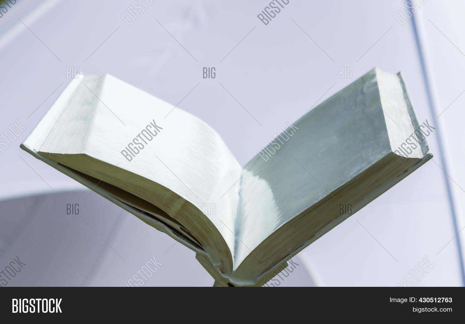 Blank White Open Book Image & Photo (Free Trial) | Bigstock