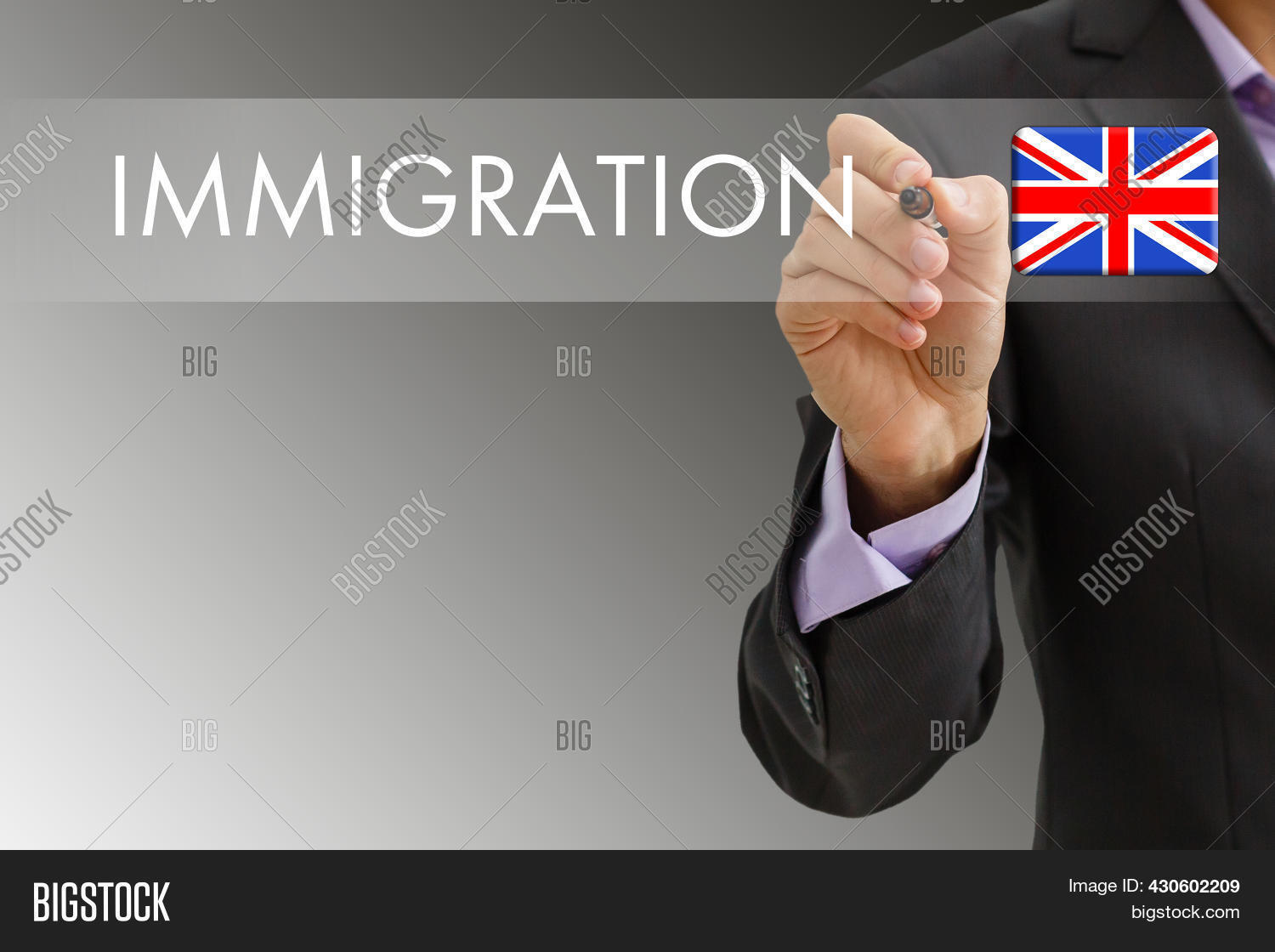 Uk Immigration Sign Concept Immigration Uk Image & Photo (Free Trial) | Bigstock