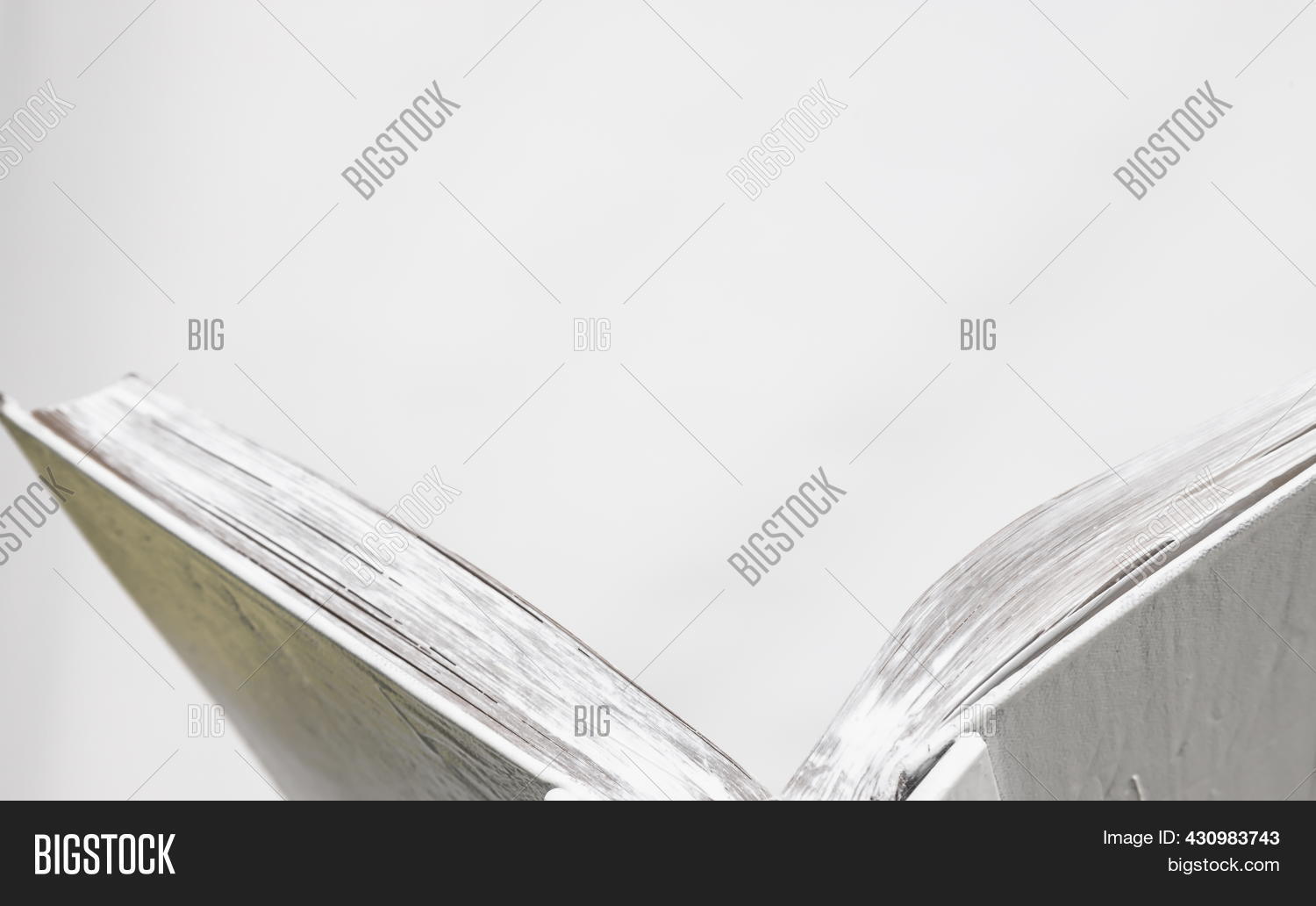 Blank White Open Book Image & Photo (Free Trial) | Bigstock
