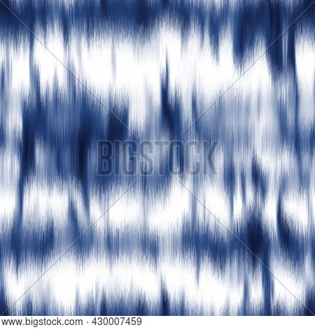 Seamless Indigo Shibori Tie Dye Pattern For Surface Print