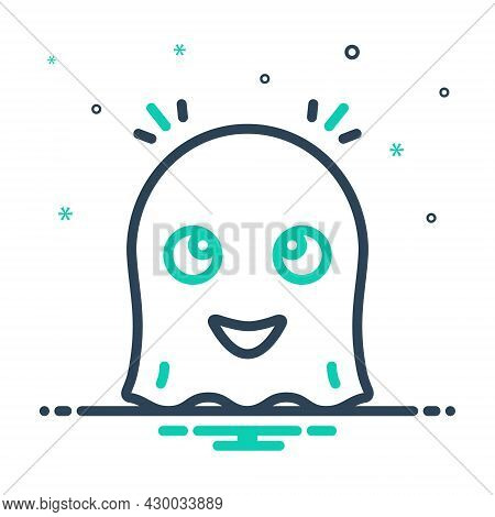 Mix Icon For Ghost Phantom Spirit Apparition Spook Goblin Demon Fiend