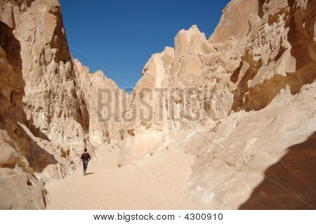 Canyon bianco In Egitto