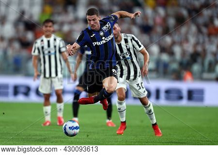 Torino, 14 August 2021. Robin Gosens Of Atalanta Bergamasca Calcio  During The Friendly  Match Betwe
