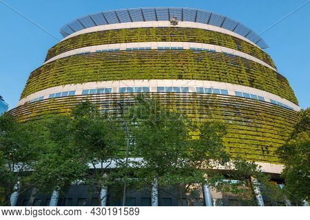 Santiago, Region Metropolitana, Chile - January 17, 2017: The Consorcio Building, The First Building