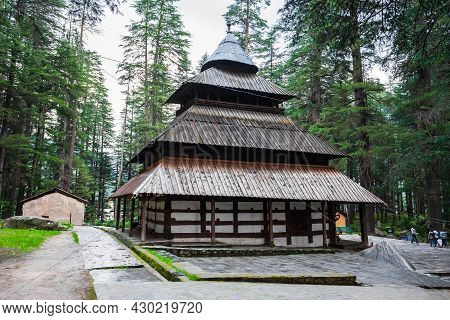 Hidimba Devi Temple Or Hadimba Or Dhungari Temple Is A Hindu Temple N Manali, Himachal Pradesh In No