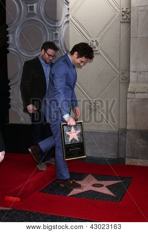 LOS ANGELES - MAR 7: James Franco an die Hollywood Walk of Fame Zeremonie zu Ehren James Franco bei t